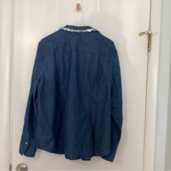 Talbots’s Lightweight Blue Jean Jackett New with Tag - Picture 2 of 9